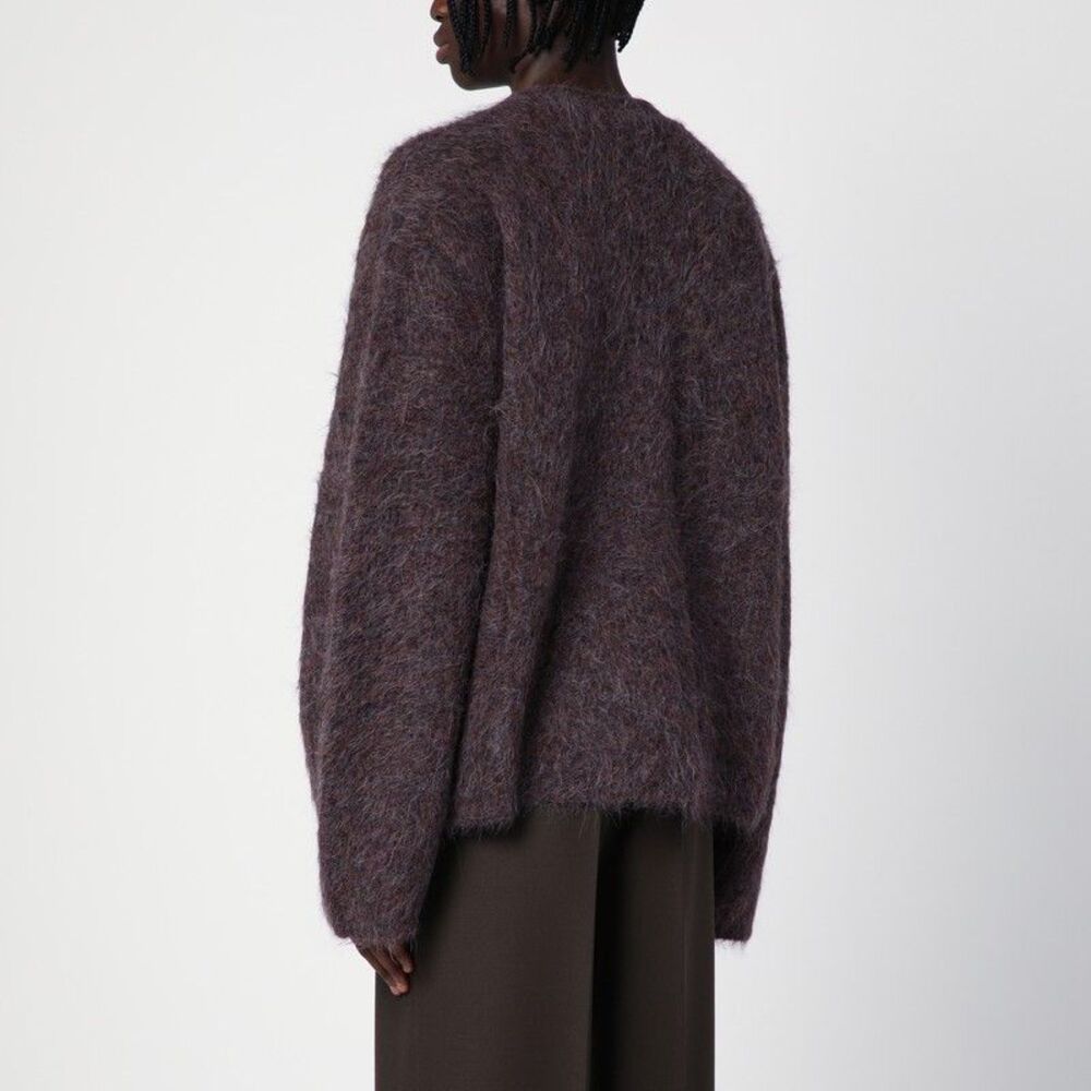 Séfr Lee Lilac Alpaca-Blend Cardigan Men - Picture 3 of 4